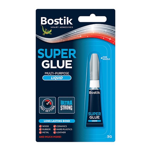 BOSTIK SUPER GLUE 3G (PACK OF 12) 30813340
