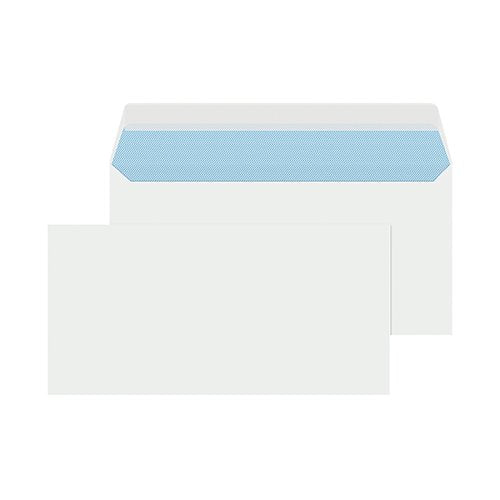 BLAKE PURELYEVERYDAY DL 100GSM PEEL & SEAL WHITE ENVELOPES (