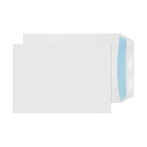 EVOLVE C5 ENVELOPES RECYCLED SELF SEAL 100GSM WHITE (PACK OF