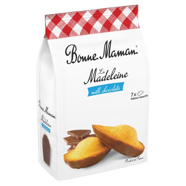 BONNE MAMAN MADELEINES WITH MILK CHOCOLATE (210g) x 10