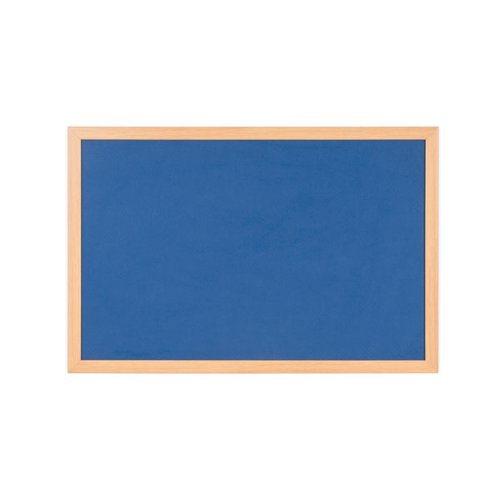 BI-OFFICE EARTH FELT NOTICE BOARD 900X600MM BLUE RFB0743233