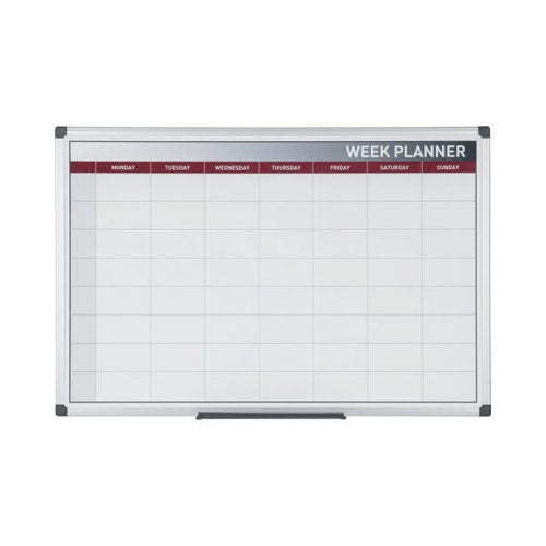 BI-OFFICE MAGNETIC WEEK PLANNER 900X600MM GA0333170