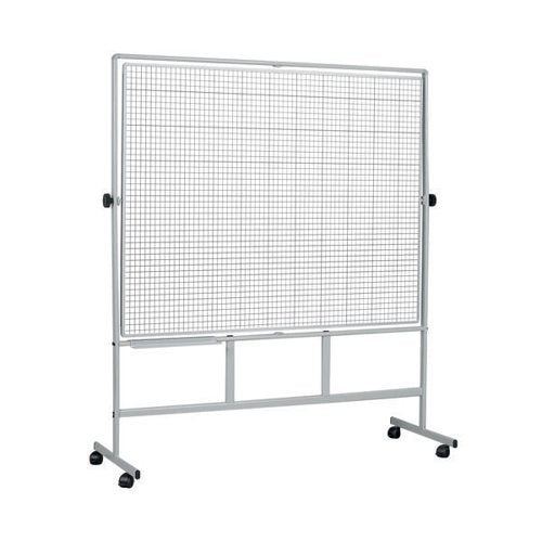 BI-OFFICE REVOLVER BOARD NON-MAGNETIC 1500X1200MM GREY QR340