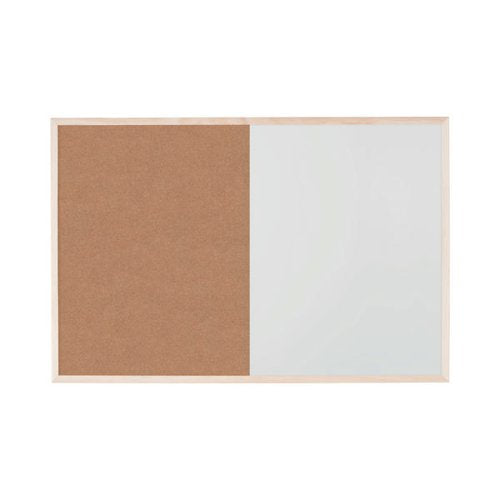 BI-OFFICE CORK AND DRYWIPE COMBINATION BOARD 600X400MM MX030