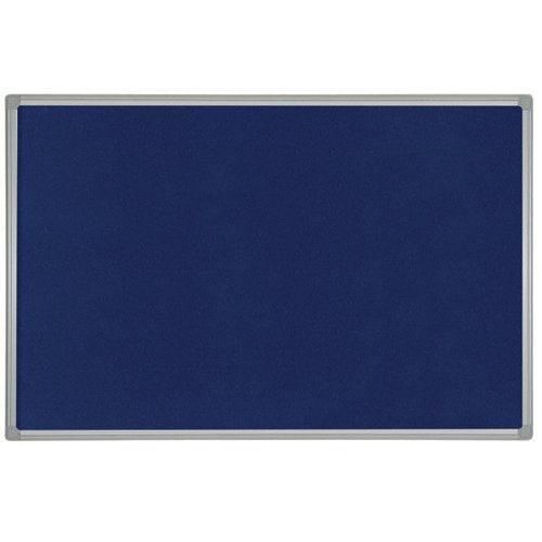 BI-OFFICE ALUMINIUM TRIM BOARD 1200X900MM BLUE FB1443186