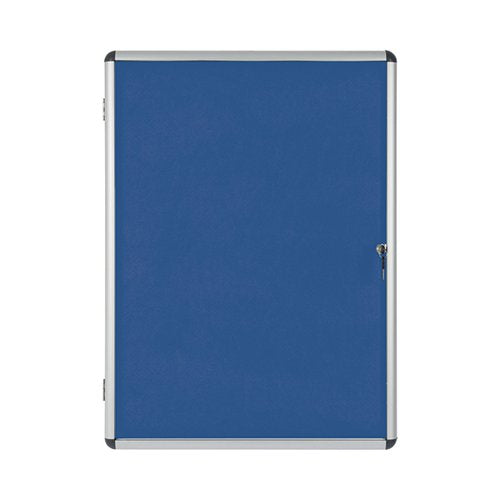 BI-OFFICE ENCLORE FELT INDOOR LOCKABLE GLAZED CASE 1160X981X