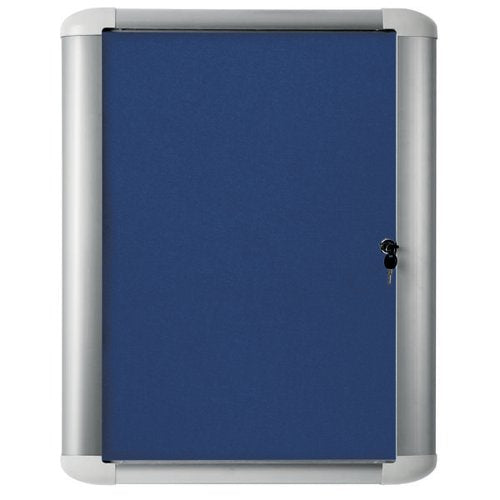 BI-OFFICE EXTERNAL DISPLAY CASE 670X934MM BLUE VT630107760