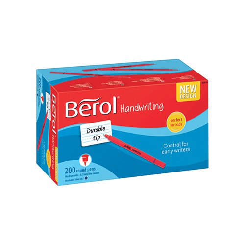 BEROL HANDWRITING PEN BLUE (200 PACK) 2056779