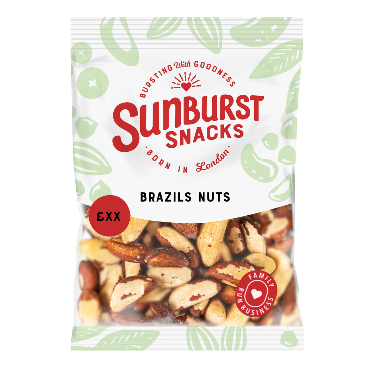 SUNBURST BRAZIL NUTS (45g) x 14
