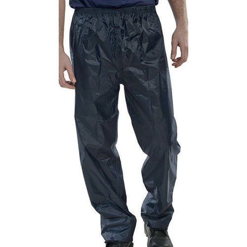 BEESWIFT NYLON B-DRI TROUSERS NAVY BLUE M NBDTNM