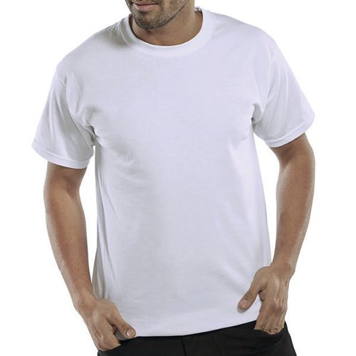 BEESWIFT CLICK HEAVYWEIGHT COTTON T-SHIRT WHITE 2XL CLCTSHWW