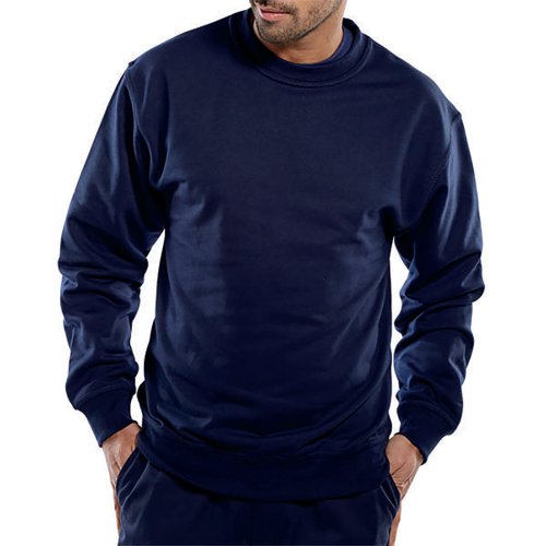 BEESWIFT CLICK POLYCOTTON SWEATSHIRT NAVY BLUE M CLPCSNM