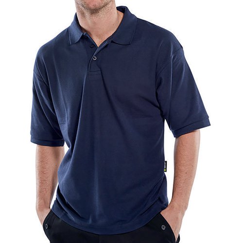 BEESWIFT CLICK SHORT SLEEVE POLO SHIRT NAVY BLUE S CLPKSNS