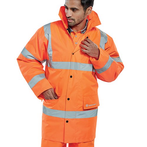 BEESWIFT CONSTRUCTOR HIGH VISIBILITY JACKET ORANGE M CTJENGO