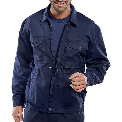 BEESWIFT SUPER CLICK DRIVERS JACKET NAVY BLUE 40 PCJHWN40