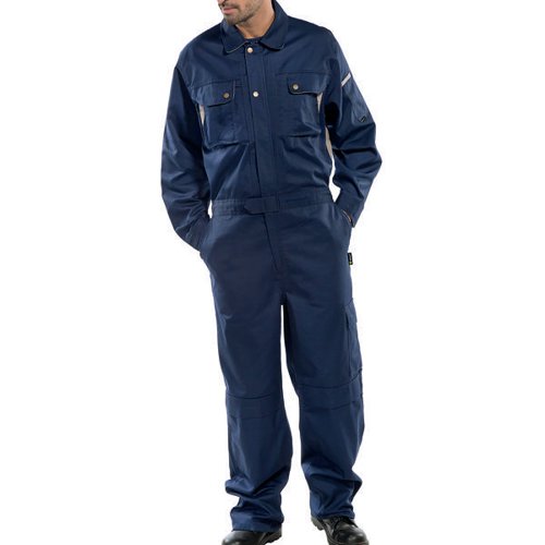 BEESWIFT CLICK PREMIUM BOILERSUIT STRETCH-PLUS NAVY BLUE 52