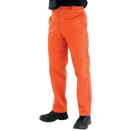 BEESWIFT FIRE RETARDANT TROUSERS ORANGE 48 CFRTOR48