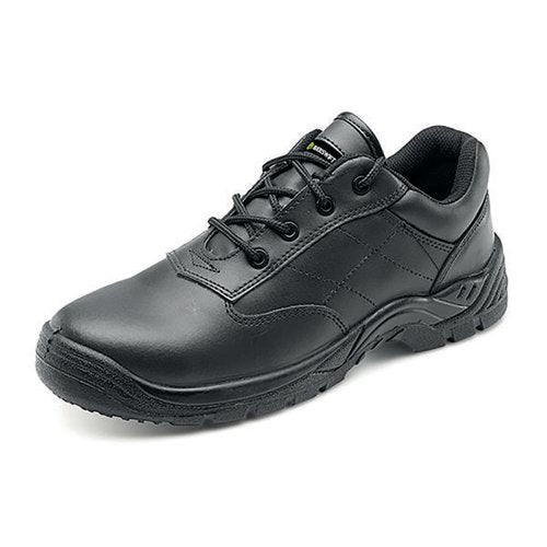 BEESWIFT COMPOSITE S1 LACE UP LEATHER UPPER SHOE 1PR BLACK 9