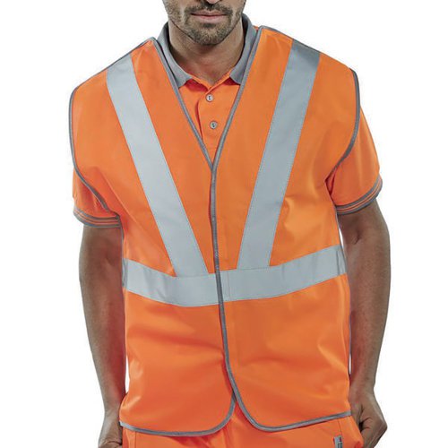 BEESWIFT RAILSPEC VEST POLYESTER ORANGE M RSV02PM