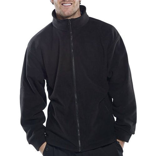BEESWIFT STANDARD FULL ZIP FLEECE JACKET BLACK XS FLJBLXS