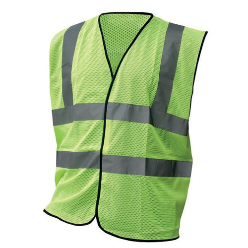 BEESWIFT HIGH VISIBILITY MESH VEST SATURN YELLOW S HVMWSYS