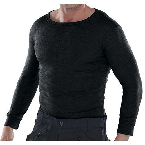 BEESWIFT LONG SLEEVE THERMAL VEST BLACK L THVLSBLL