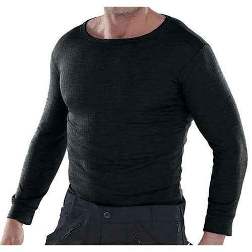 BEESWIFT LONG SLEEVE THERMAL VEST BLACK 3XL THVLSBL3XL