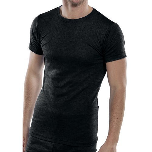 BEESWIFT SHORT SLEEVE THERMAL VEST BLACK M THVSSBLM