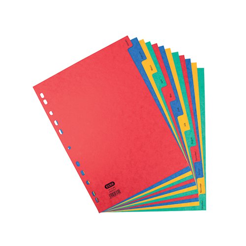 ELBA JANUARY - DECEMBER PRESSBOARD INDEX A4 400007517