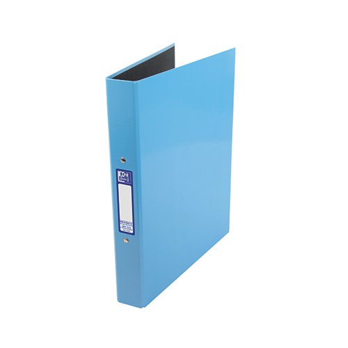 OXFORD 25MM 2 O-RING BINDER LAMINATED A4 PLUS LIGHT BLUE 400