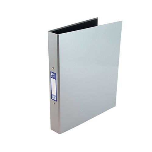 OXFORD 25MM 2 O-RING BINDER A4 PLUS METALLIC SILVER 40001775