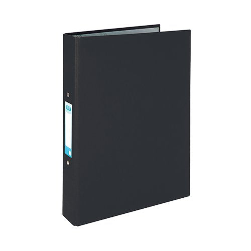 ELBA 25MM RING BINDER PAPER OVER BOARD A4 BLACK (10 PACK) 40