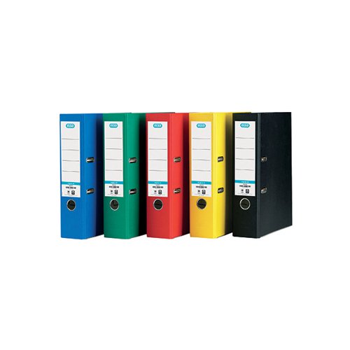 ELBA BOARD LEVER ARCH FILE A4 ASSORTED (10 PACK) 100025220