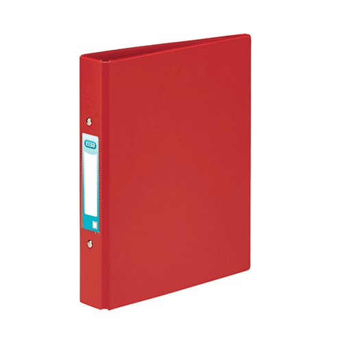 ELBA 25MM 2 O-RING BINDER A5 RED (10 PACK) 100082444