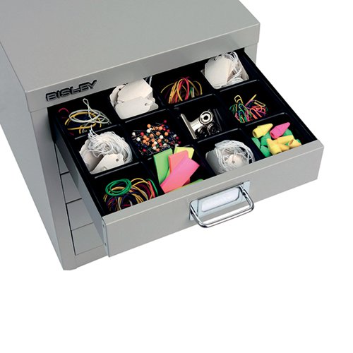 BISLEY MULTIDRAWER INSERT TRAY PLASTIC 16 COMPARTMENTS 235X370X50MM 225P5