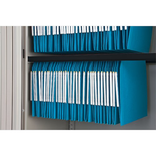 BISLEY UNDER SHELF SUSPENDED FILING 908X395X280MM BLACK BUS1GY