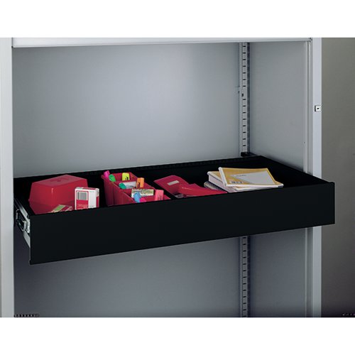 BISLEY ROLLOUT DRAWER 920X440X110MM BLACK RODWR4-45