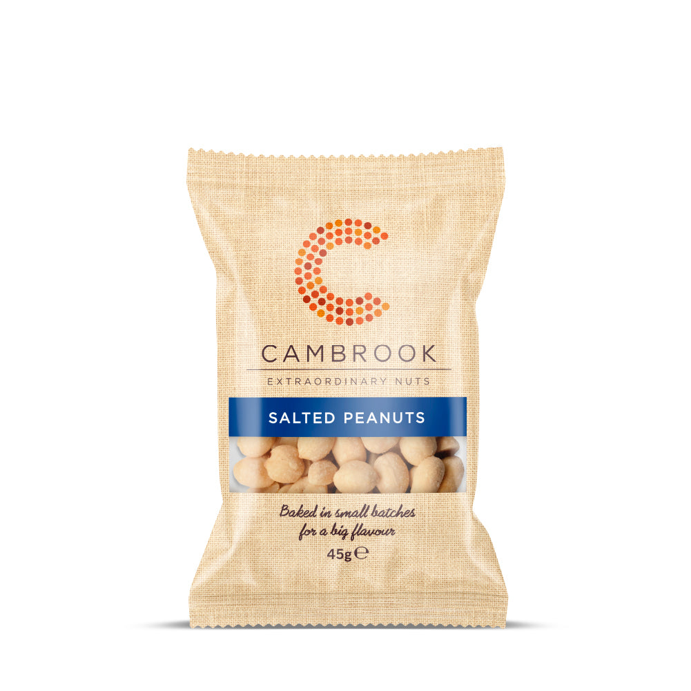 CAMBROOK BAKED SALTED PEANUTS (45g) x 24
