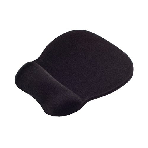 CONTOUR ERGONOMICS MEMORY FOAM MOUSE MAT WRISTREST BLACK CE7