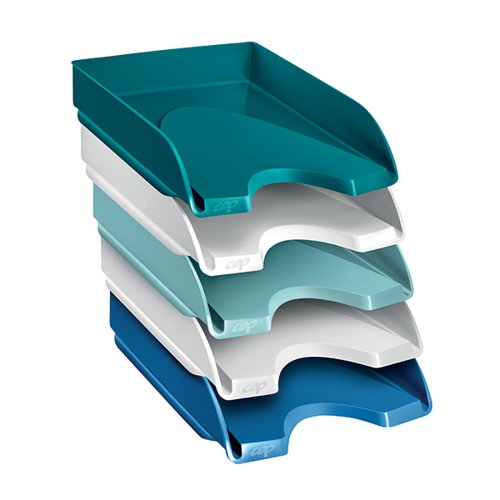 RIVIERA BY CEP LETTER TRAYS MULTICOLOURED (PACK OF 5) 102005