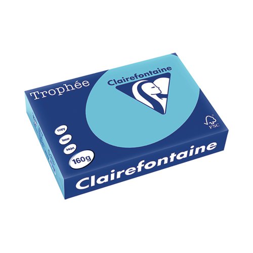 TROPHEE CARD A4 160GM DARK BLUE (PACK OF 250) 1105C