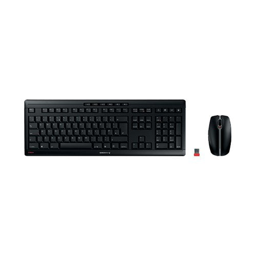 CHERRY STREAM USB DESKTOP WIRELESS KEYBOARD AND MOUSE SET UK