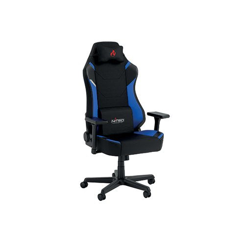 NITRO CONCEPTS X1000 GAMING CHAIR BLACK/BLUE GC-04Z-NR