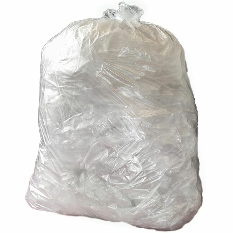 RUBBISH SACKS CLEAR x 200