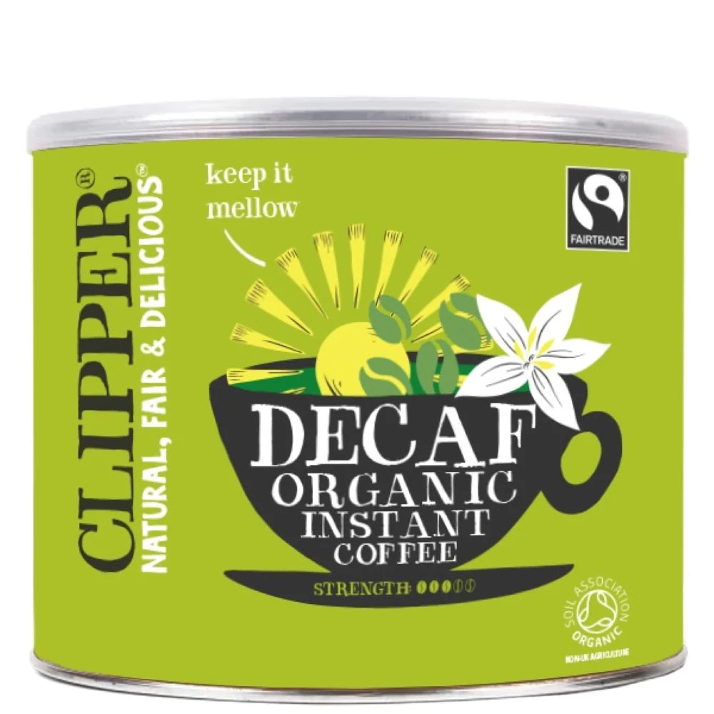 CLIPPER FAIRTRADE DECAF MEDIUM ROAST ORGANIC ARABICA COFFEE (500g)