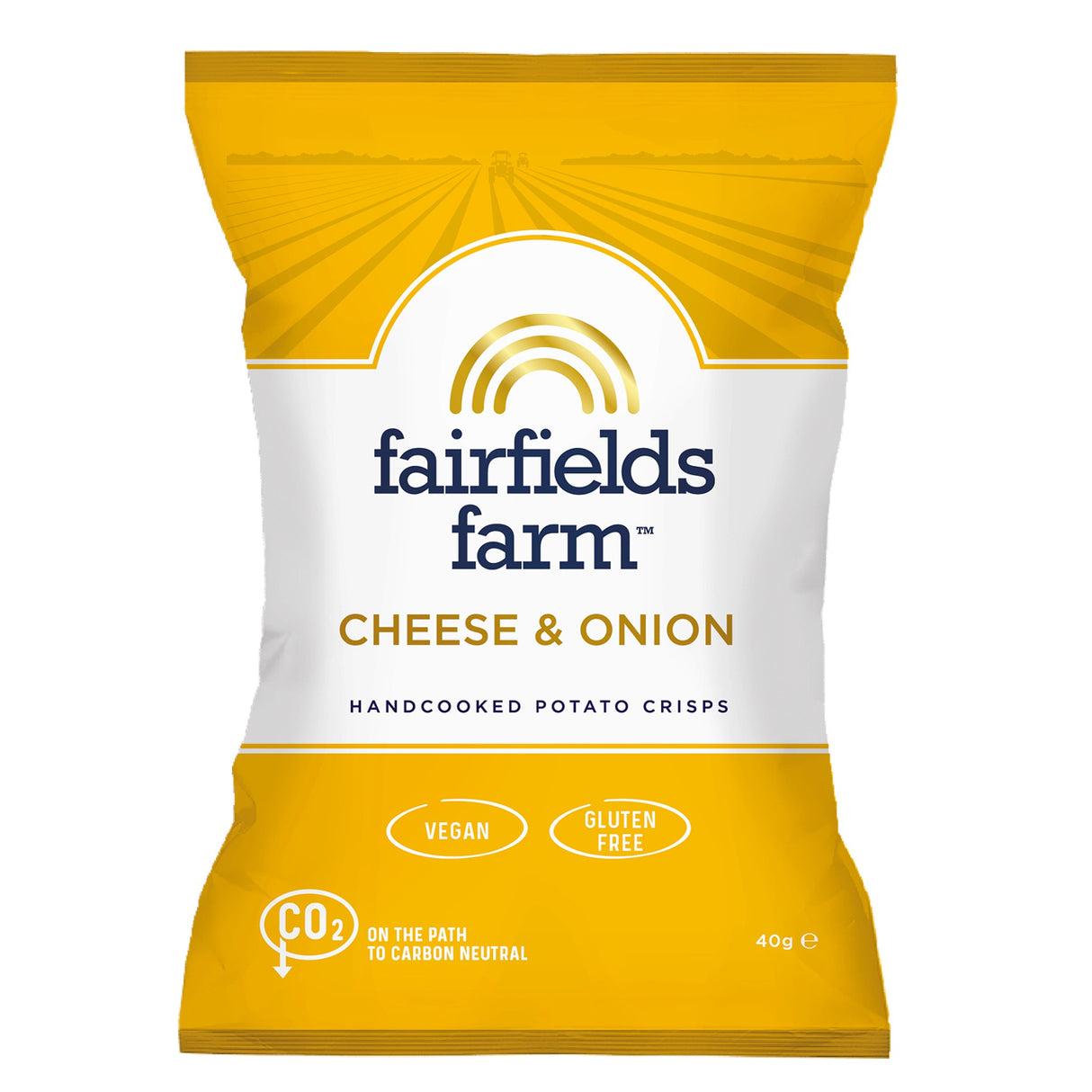 FAIRFIELDS FARM CRISPS CHEESE & ONION (40g) x 36