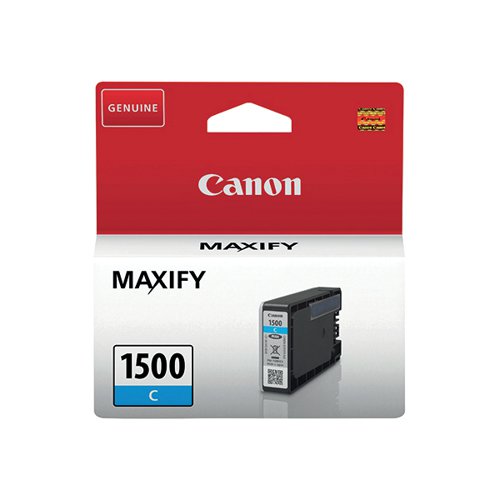 CANON PGI-1500C INK CARTRIDGE CYAN 9229B001