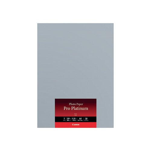 CANON A2 PHOTO PAPER PRO PLATINUM (PACK OF 20) 2768B067