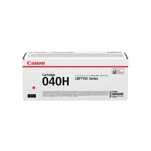 CANON 040H TONER CARTRIDGE HIGH YIELD MAGENTA 0457C001
