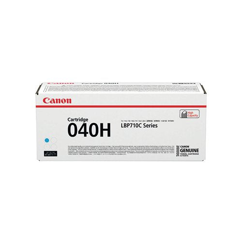 CANON 040H TONER CARTRIDGE HIGH YIELD CYAN 0459C001